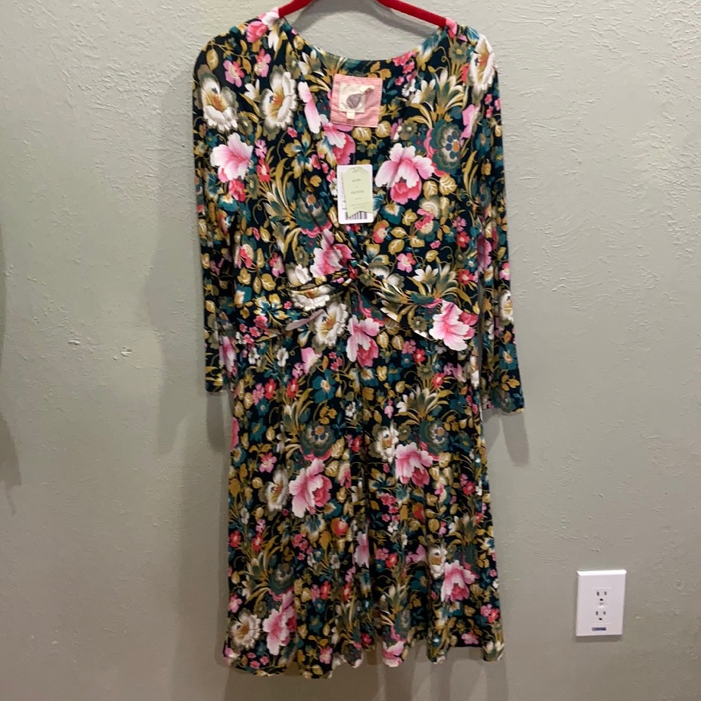 Anthropologie Lilka floral dress
